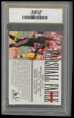 1994 Classic NFL Draft Bonus Card #BC1 Marshall Faulk MINT GEM/MT 10