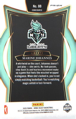 2025 Panini WNBA Select #88 Marine Johannes