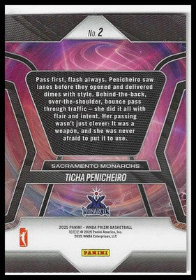 2025 Panini Prizm WNBA Pioneers #2 Ticha Penicheiro