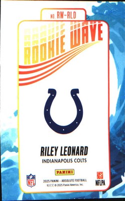 2025 Panini Absolute Rookie Wave #RW-RLD Riley Leonard