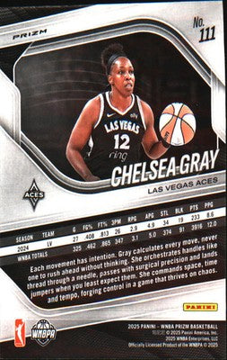 2025 Panini Prizm WNBA Blue Velocity Prizms #111 Chelsea Gray