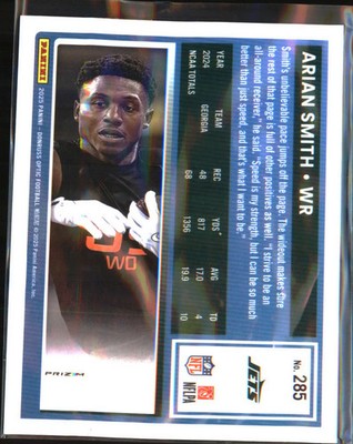 2025 Donruss Optic Stars #285 Arian Smith Rookie RC