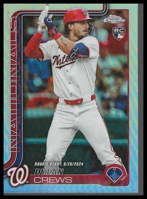 2025 Topps Chrome Update Refractors #USC190 Dylan Crews