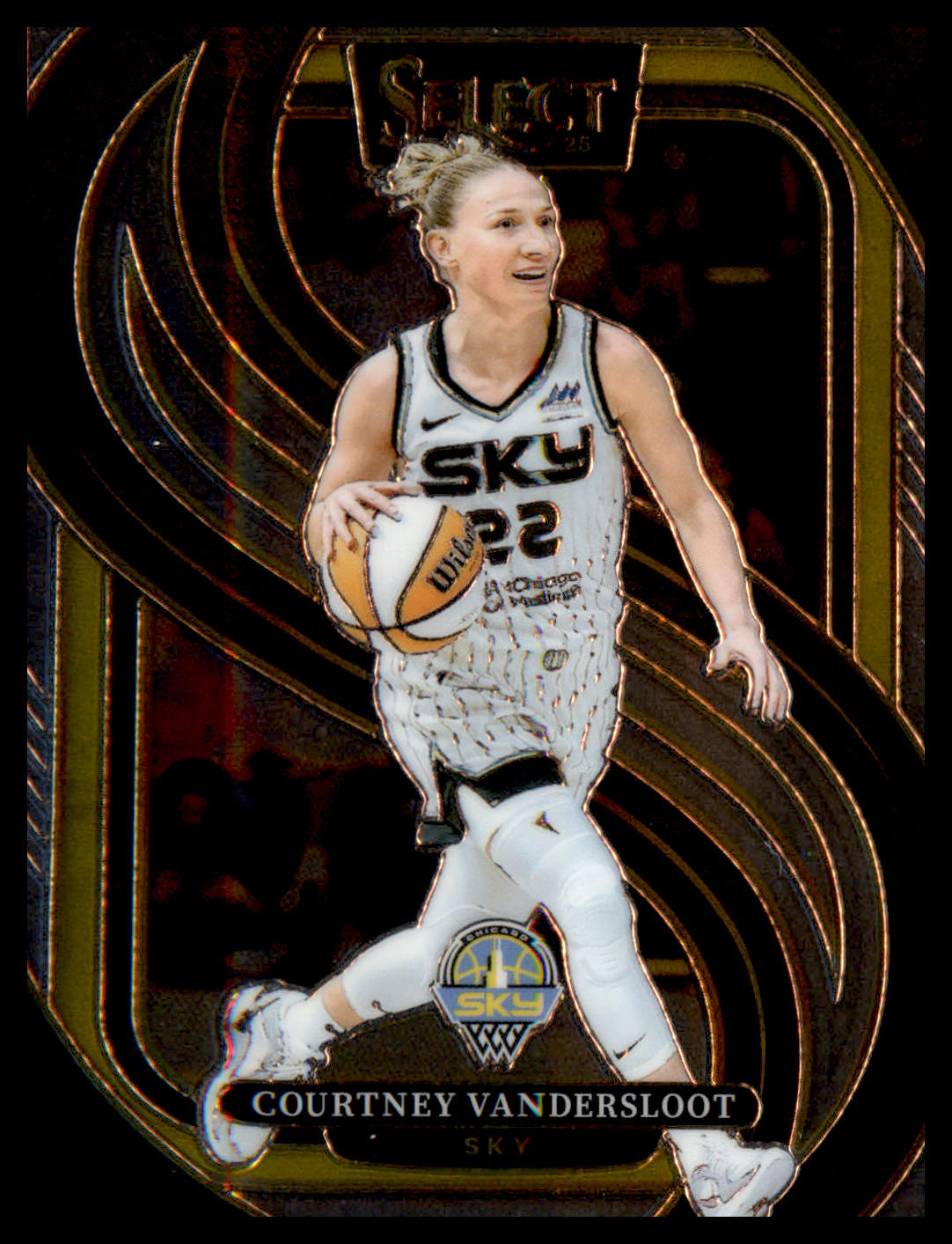 2025 Panini Select WNBA #121 Courtney Vandersloot