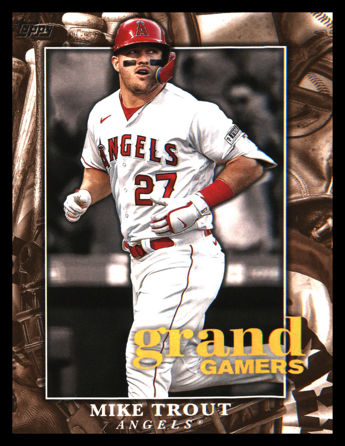 2024 Topps Grand Gamers #GOG-20 Mike Trout - Veteran Sports Cards FL