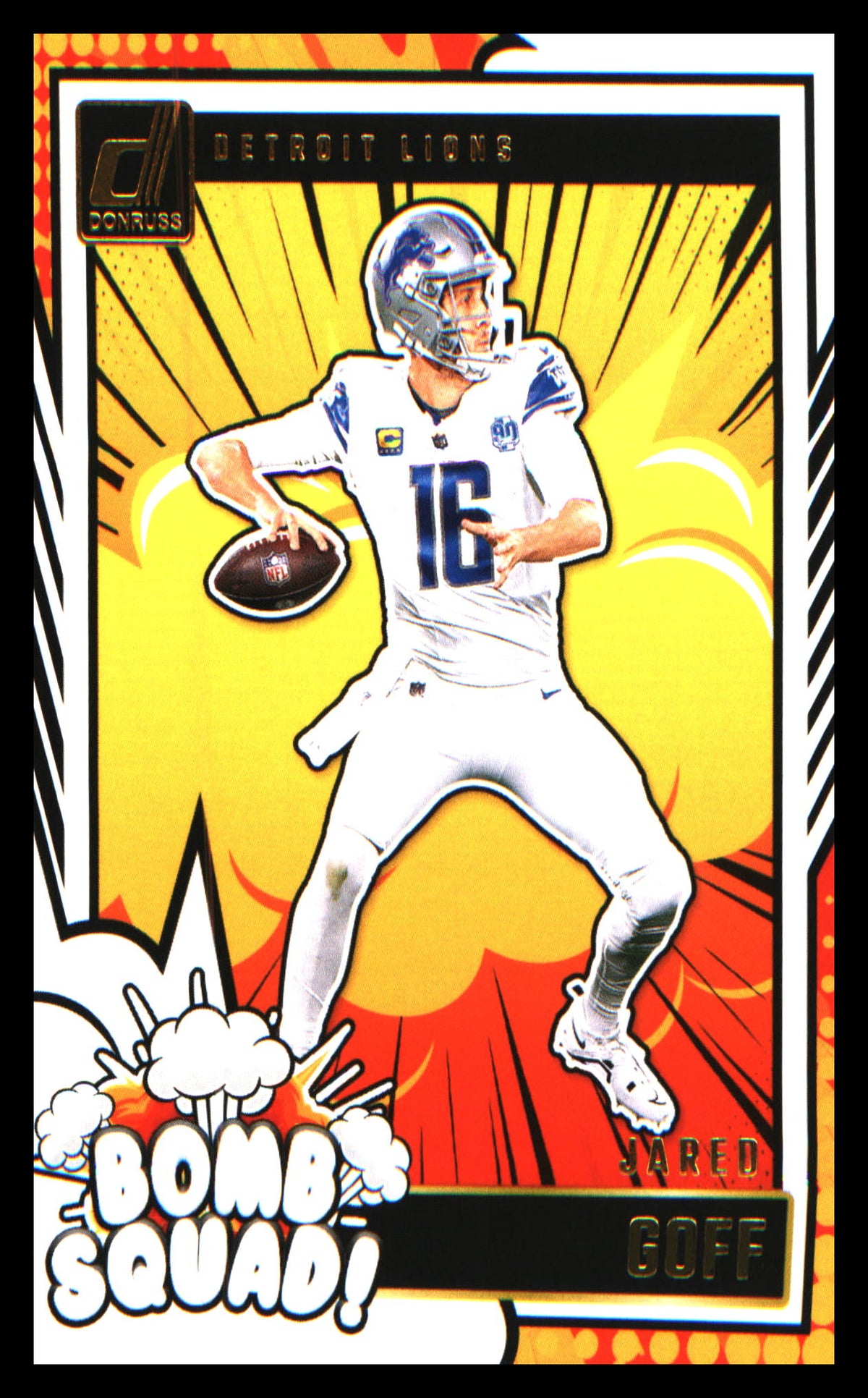Football 2024 Donruss Bomb Squad #17 Jared Goff