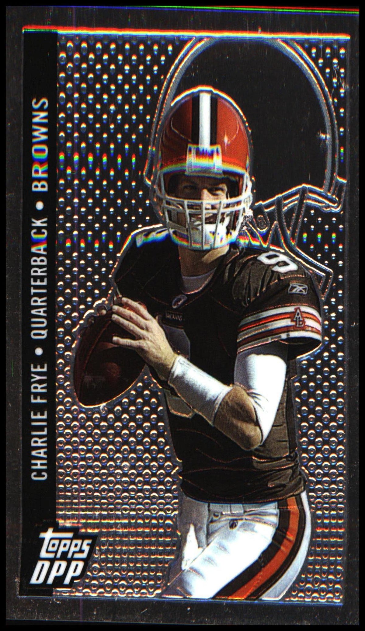 Football 2006 Topps Draft Picks & Prospects Chrome Black #20 Charlie Frye