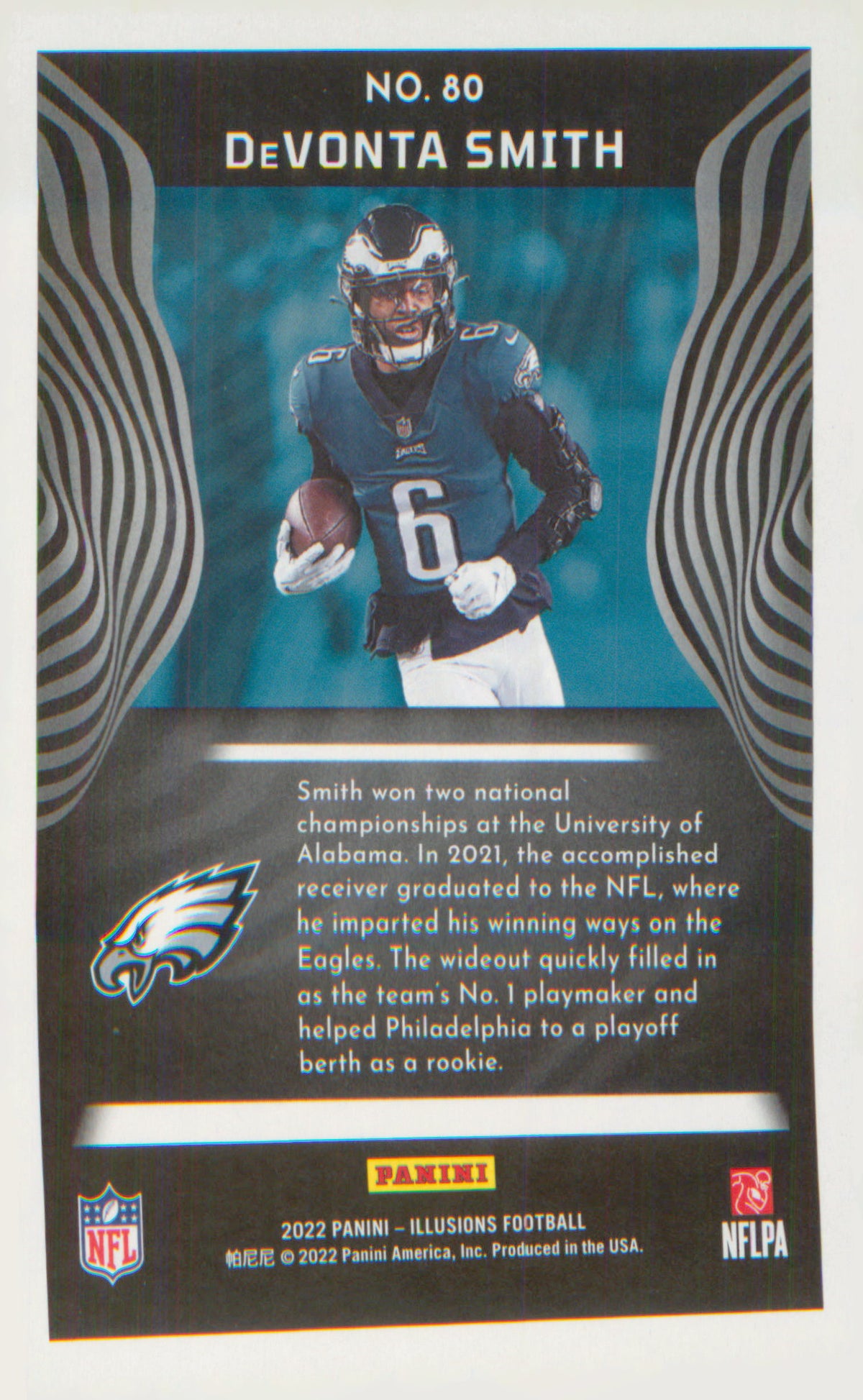 2022 Panini Illusions Retail #80 DeVonta Smith