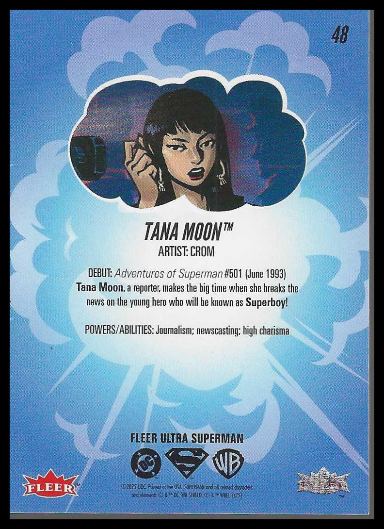 2026 Fleer Ultra Superman #48 Tana Moon