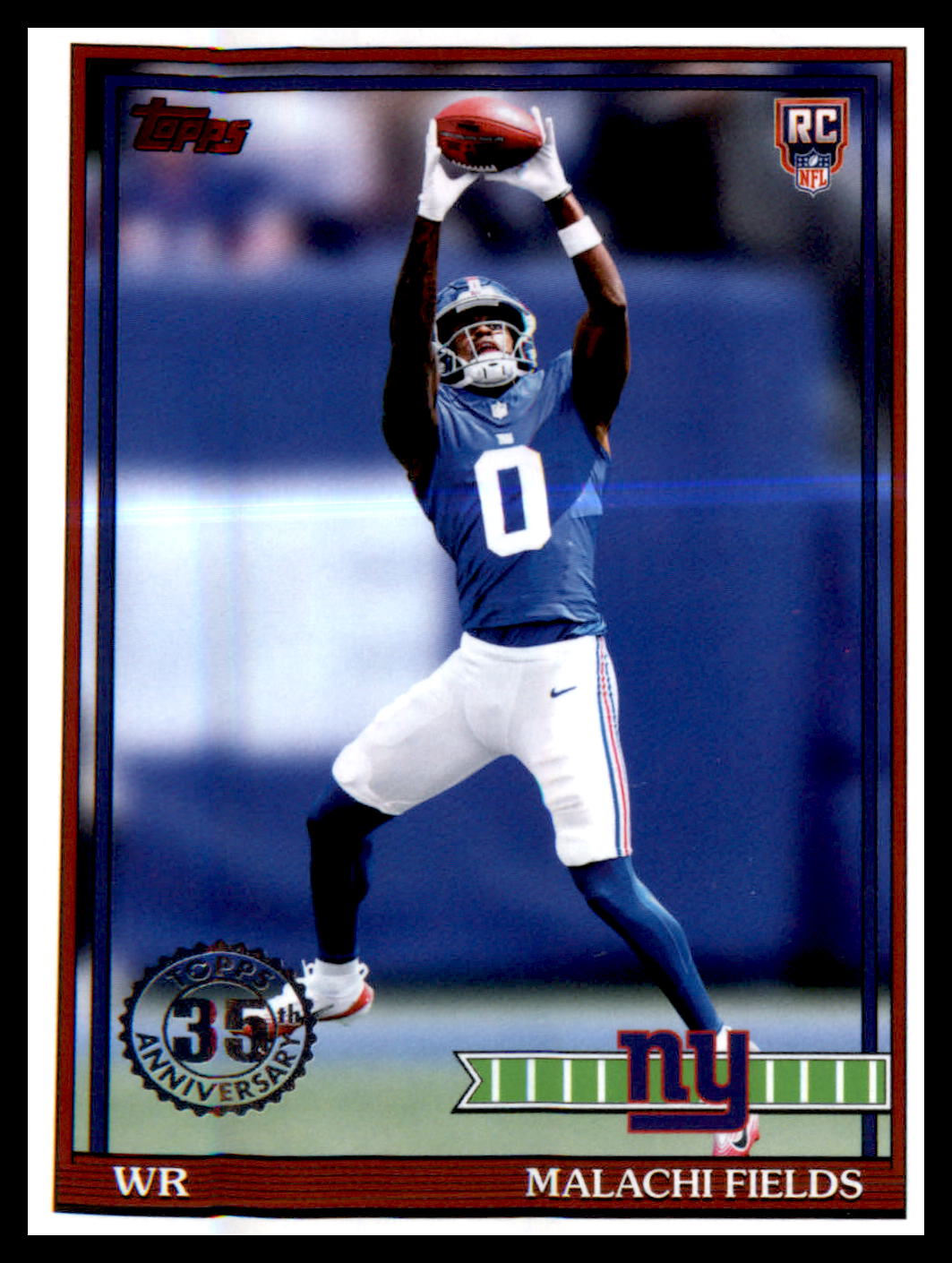 2026 Topps Flagship 1991 Topps Football Rookies #91TR-30 Malachi Fields