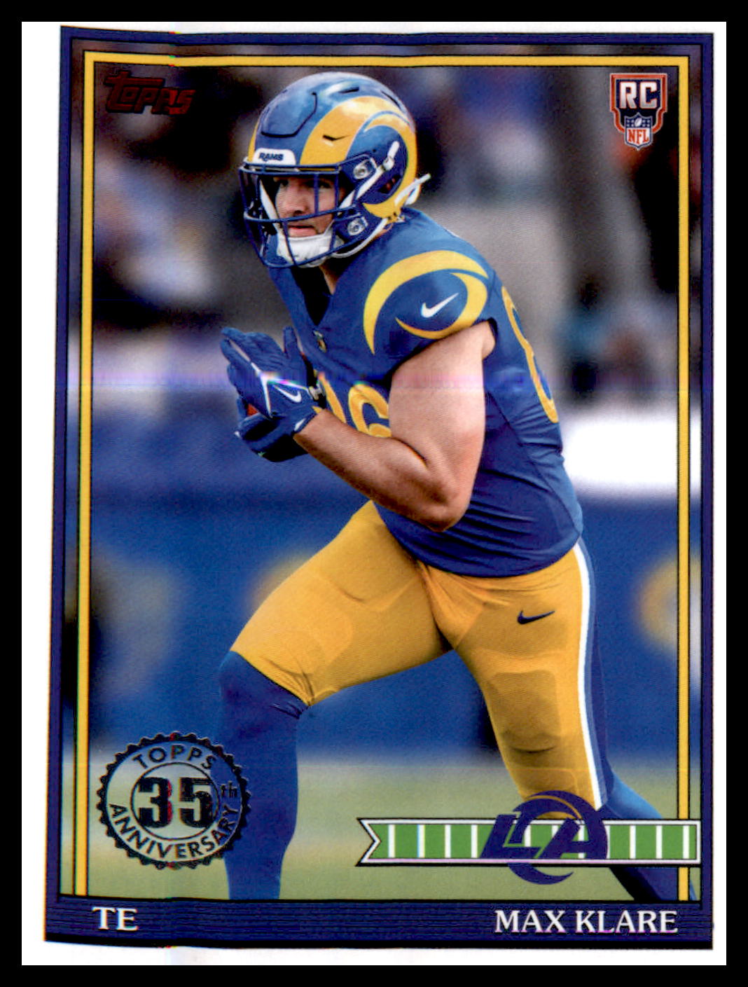 2026 Topps Flagship 1991 Topps Football Rookies #91TR-41 Max Klare