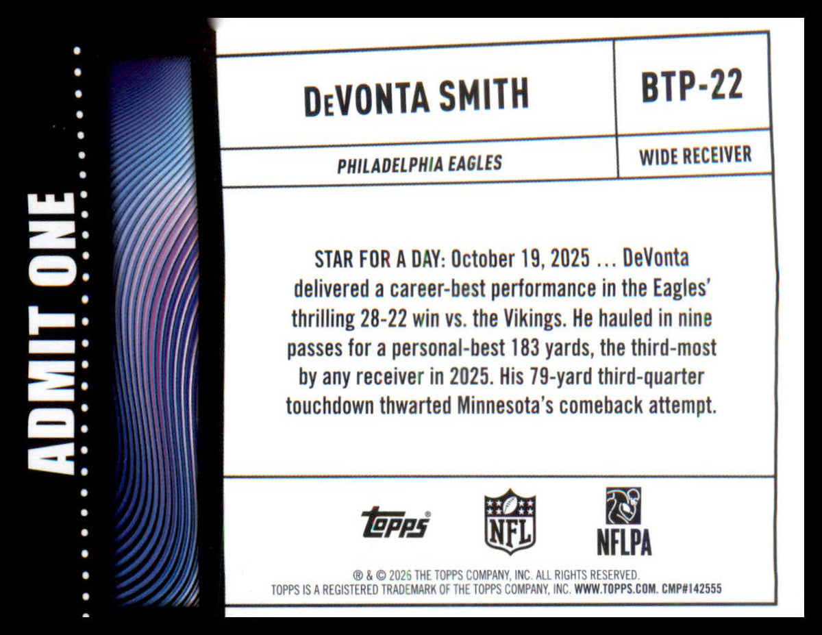 2026 Topps Flagship Big Ticket Players #BTP-12 Travis Hunter