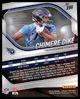 2025 Panini Prizm 396 Chimere Dike Rookie Rookie 16203
