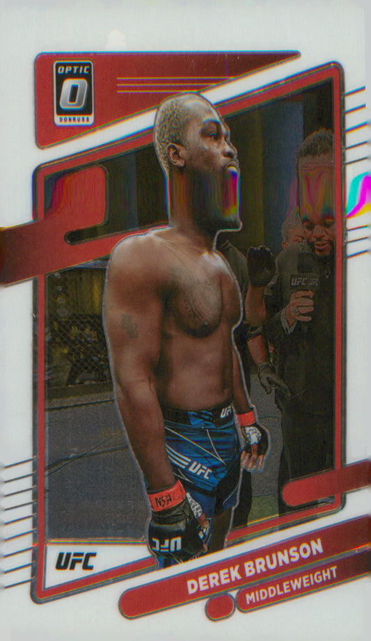 Other Sports 2022 Donruss Optic UFC #46 Derek Brunson