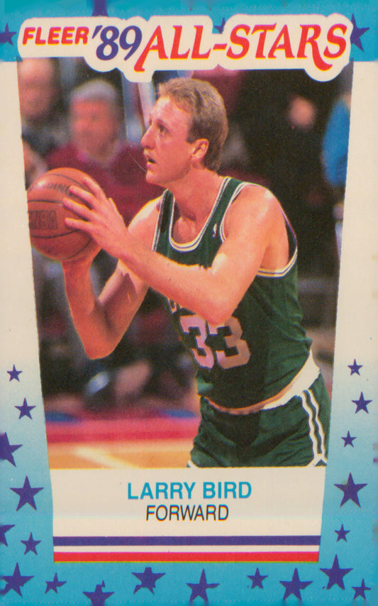 1989-90 Fleer Stickers #10 Larry Bird