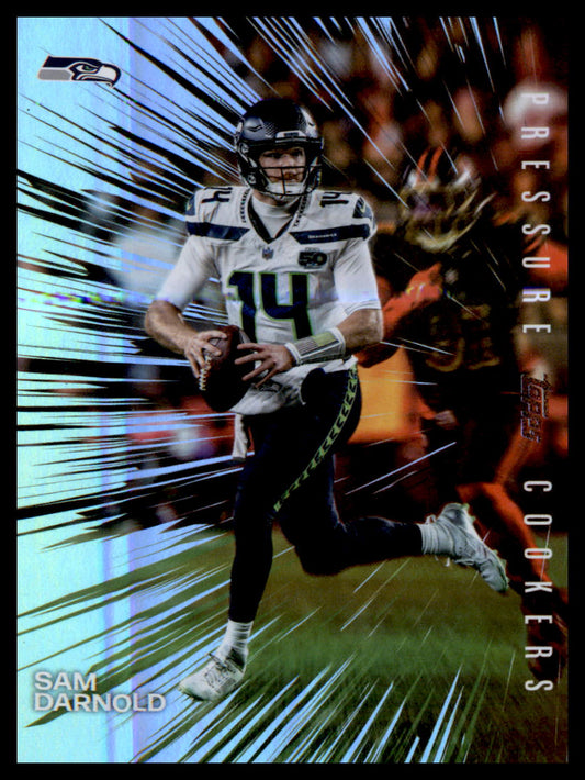 2026 Topps Flagship Pressure Cookers #PC-24 Sam Darnold