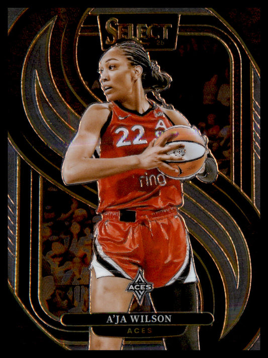 2025 Panini Select WNBA #131 A'ja Wilson