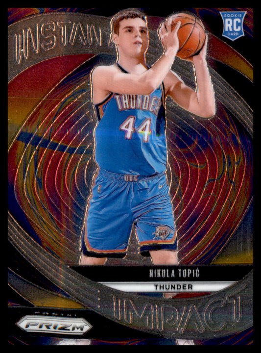 2024-25 Panini Prizm Instant Impact #3 Nikola Topic