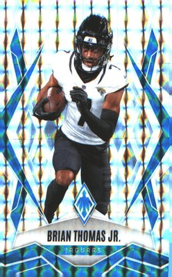 2025 Panini Phoenix Silver Hyper Prizm #99 Brian Thomas Jr.