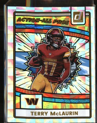 2025 Donruss Action-All Pros #AAP-TMC Terry McLaurin - Veteran Sports Cards FL