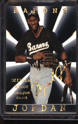 Michael Jordan 1993-95 Sports Stars USA #153 Birmingham Barons RARE