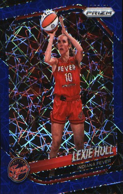 2025 Panini Prizm WNBA Blue Velocity Prizms #51 Lexie Hull