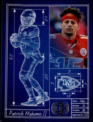 2025 Panini Icon Collection Mahomes - Patrick Mahomes #TA-3 Touchdown Architect