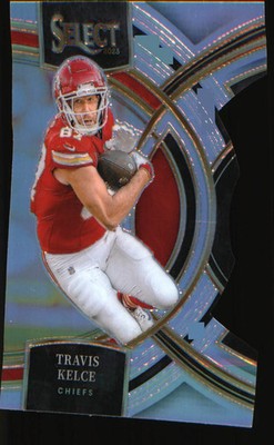 2023 Panini Select Silver Prizms Die Cuts #150 Travis Kelce