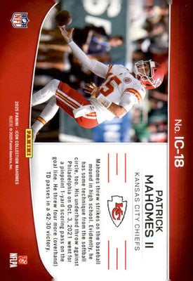 2025 Panini Mahomes Icon Collection Icon Highlights #IC-18 Patrick Mahomes II