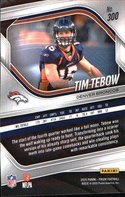 2025 Panini Prizm #300 Tim Tebow
