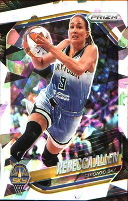 2025 Panini Prizm WNBA Ice Prizm #67 Rebecca Allen
