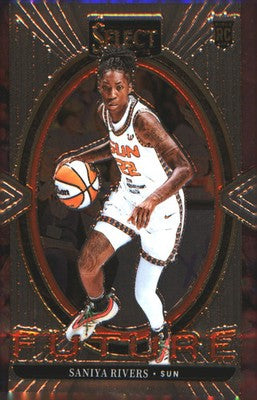 2025 Panini Select WNBA Select Future #9 Saniya Rivers