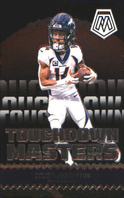 2024 Panini Mosaic Touchdown Masters #TM-CSN Courtland Sutton