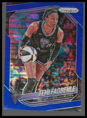 2025 Panini Prizm WNBA Temi Fagbenle Blue Pulsar Prizm /199 #68