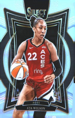 2025 Panini Select WNBA Silver Prizms #56 A'ja Wilson