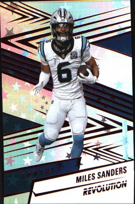 2025 Panini Revolution Red Astro #44 Miles Sanders