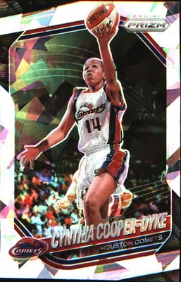 2025 Panini Prizm WNBA Ice Prizm #71 Cynthia Cooper-Dyke