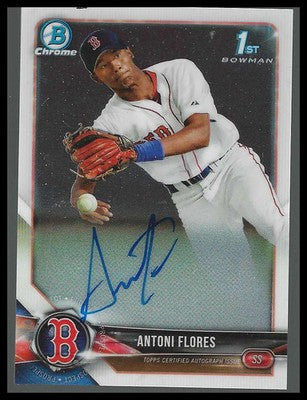 2018 Bowman Chrome Prospects Autographs #BCPA-AF Antoni Flores