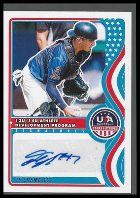 2025 Panini USA Baseball 13U/14U Nat Team Signatures #NTS-TC Ty Chambless