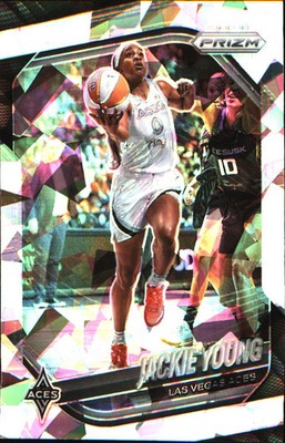 2025 Panini Prizm WNBA Ice Prizm #23 Jackie Young