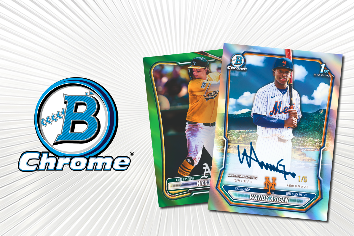 2026 Bowman Chrome® Baseball Mega Box Pre-Order Sept. 24th 2026