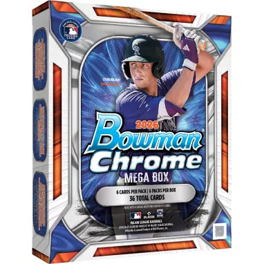 2026 Bowman Chrome® Baseball Mega Box Pre-Order Sept. 24th 2026