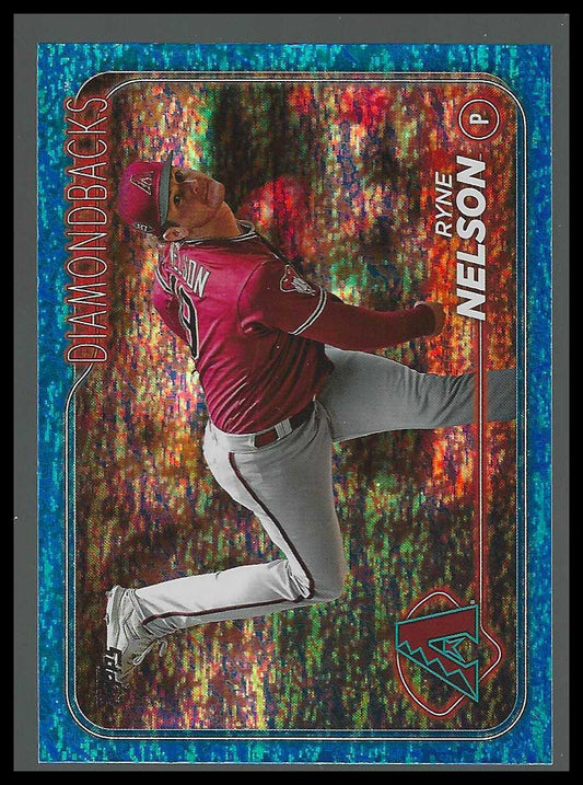 2024 Topps Blue Holofoil #334 Ryne Nelson #827/999 - Veteran Sports Cards FL