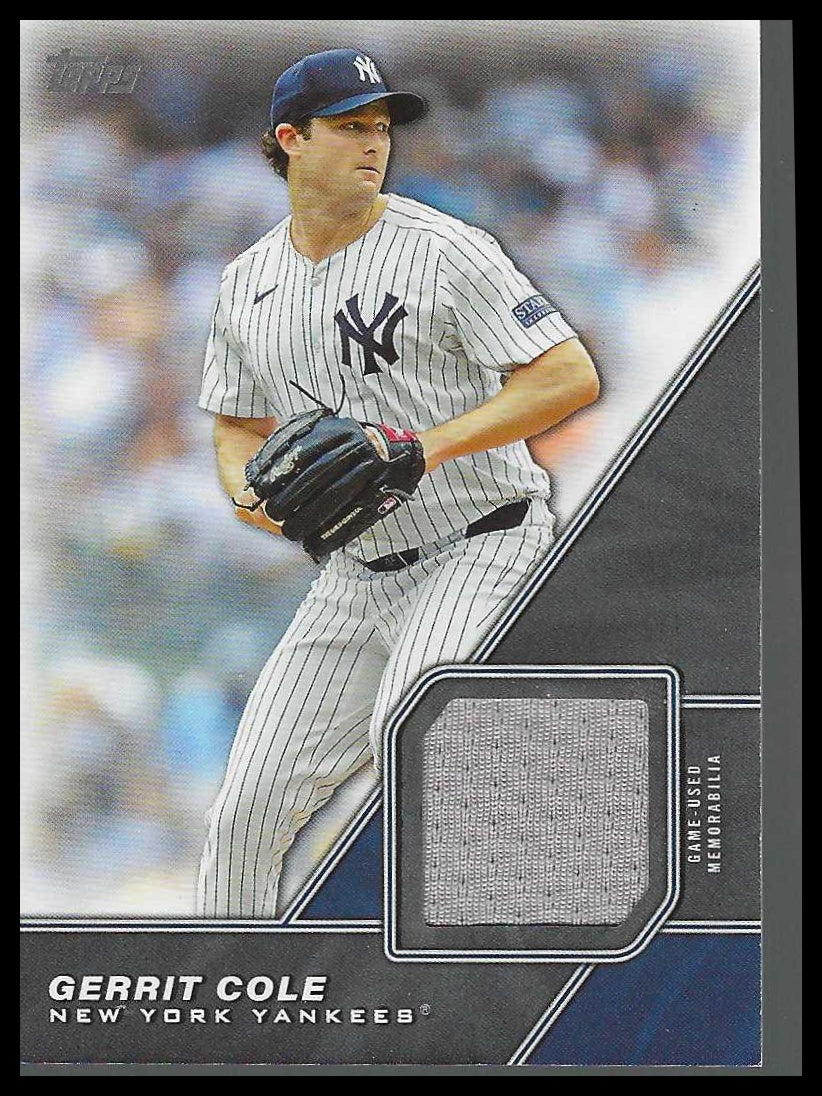 2026 Topps Major League Materials Relics #MLM-GC Gerrit Cole - Veteran Sports Cards FL