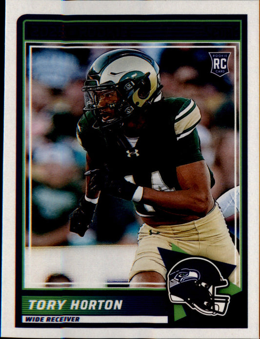 2025 Score #58 Tory Horton Rookie Rookie - Veteran Sports Cards FL
