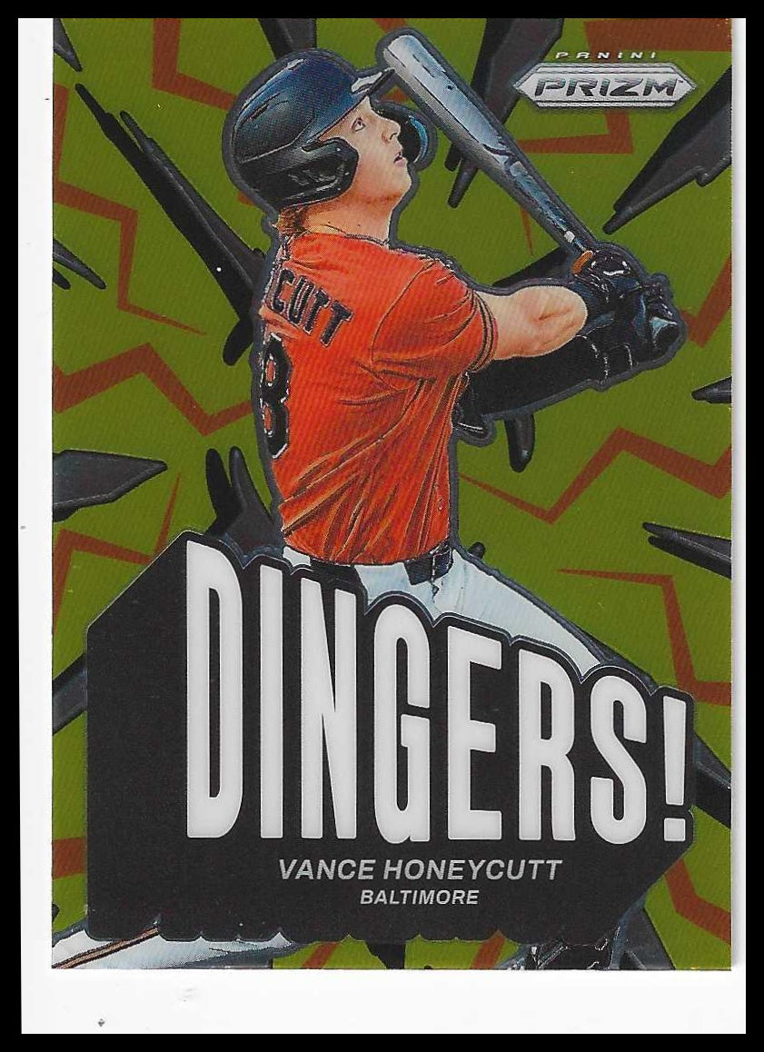 2025 Panini Prizm Dingers! #22 Vance Honeycutt - Veteran Sports Cards FL