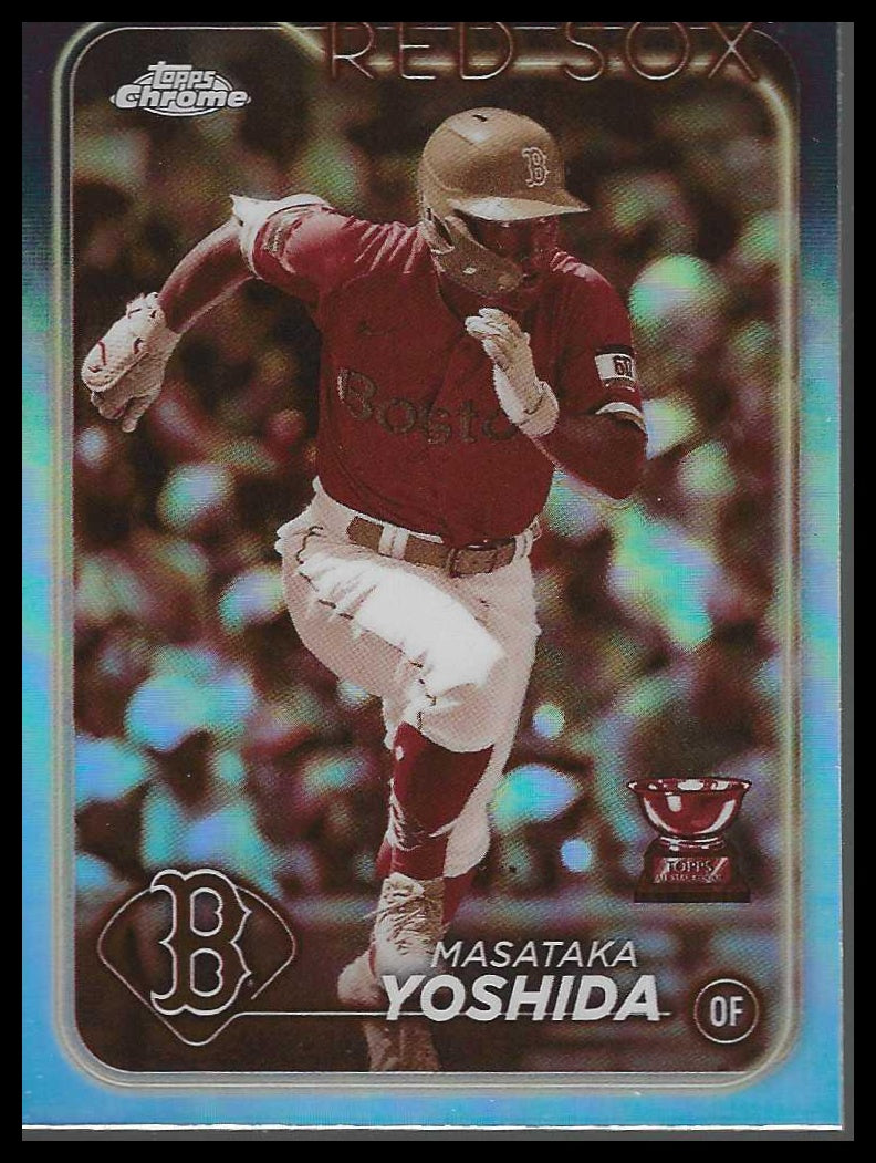 2024 Topps Chrome Sepia Refractors #63 Masataka Yoshida - Veteran Sports Cards FL