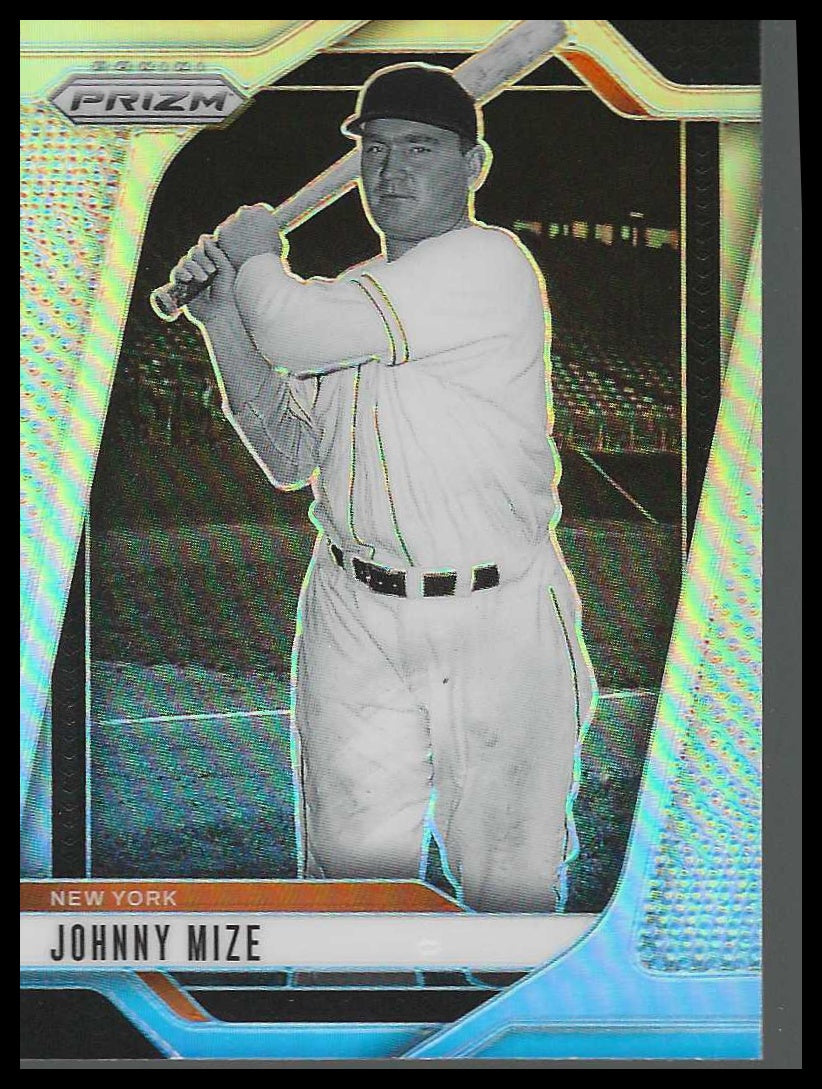 2025 Panini Prizm Silver Prizms #113 Johnny Mize - Veteran Sports Cards FL