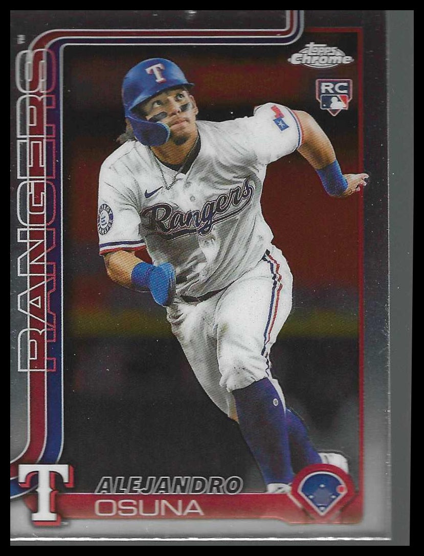 2025 Topps Chrome Update #USC174 Alejandro Osuna Rookie - Veteran Sports Cards FL