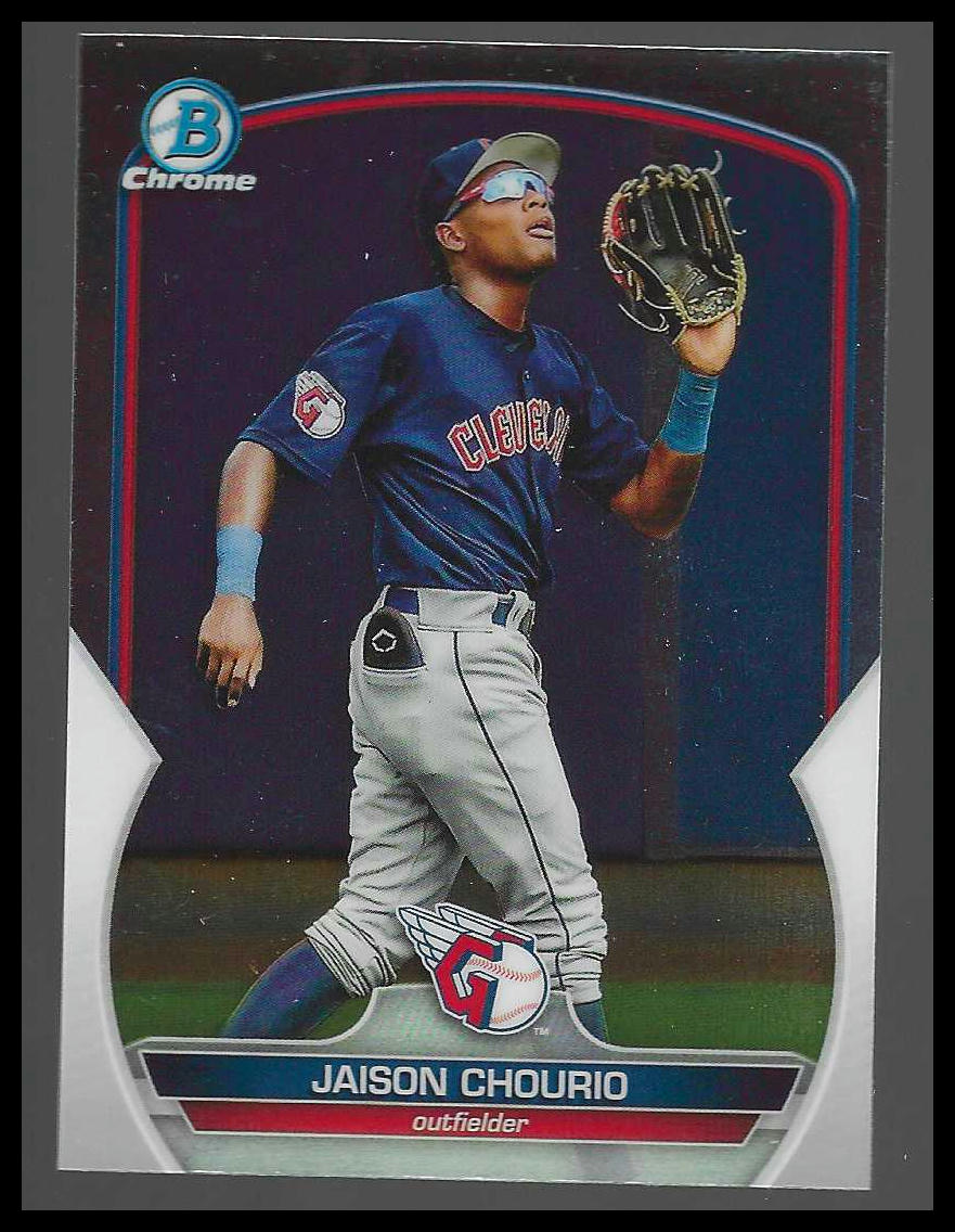 2023 Bowman Chrome Prospects #BCP-83 Jaison Chourio - Veteran Sports Cards FL